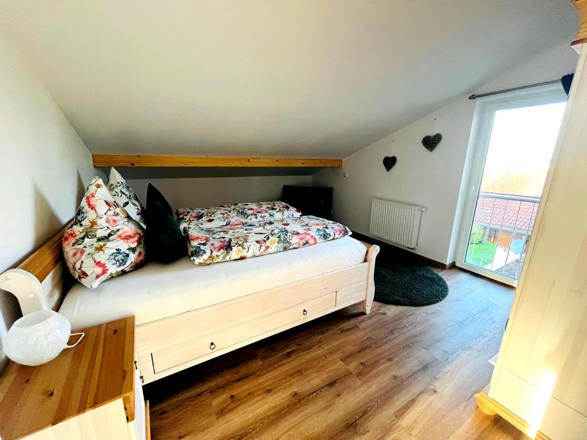 23 Neu Erbaute Ferienwohnung Mit Schloss- Und Panoramablick Halblech Dış mekan fotoğraf